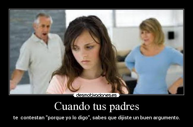 Cuando tus padres - 