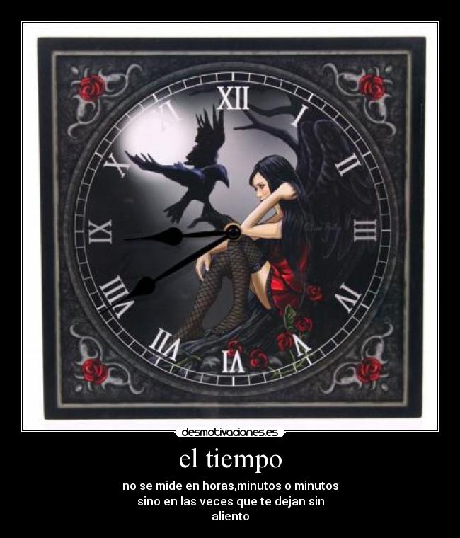 el tiempo -
