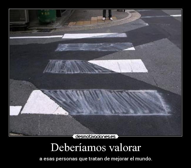 Deberíamos valorar - 