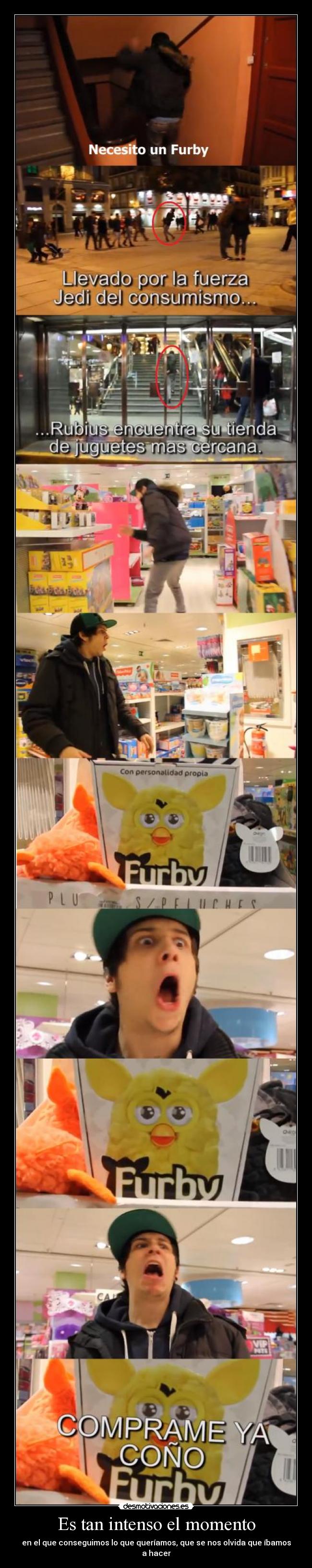 carteles elrubiusomg furby del infierno desmotivaciones