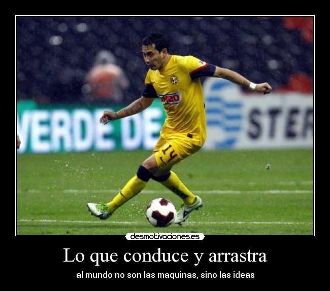 Lo que conduce y arrastra - al mundo no son las maquinas, sino las ideas