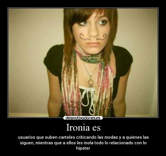Ironia es -