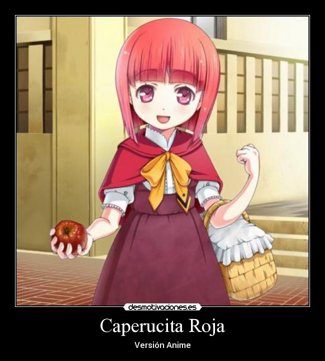 Caperucita Roja - Versión Anime