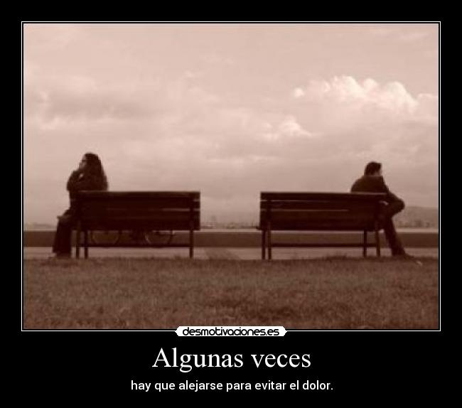 Algunas veces -
