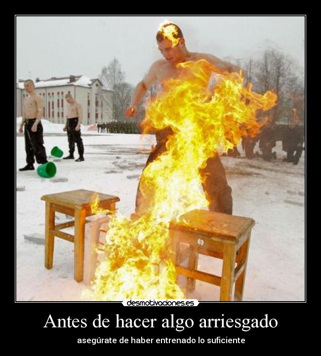 carteles jajaja pobre esta que arde caliente calieenteeeee desmotivaciones