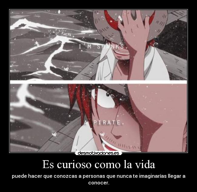 Es curioso como la vida -