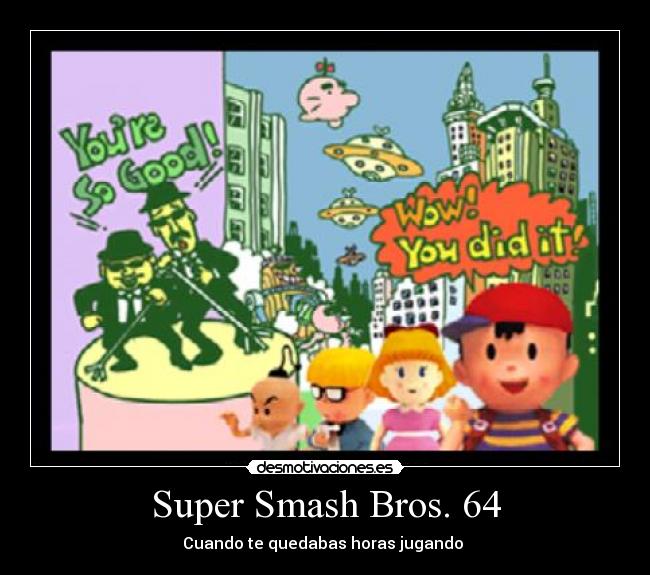 Super Smash Bros. 64 - Cuando te quedabas horas jugando ♥