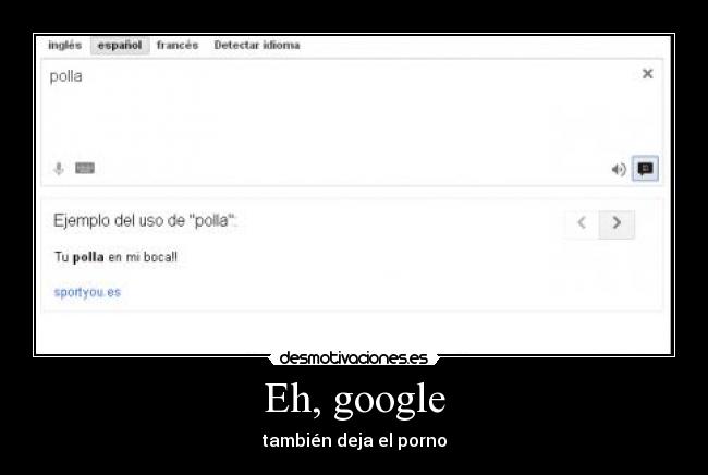 Eh, google - 