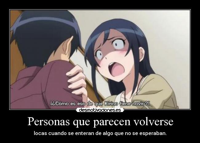 Personas que parecen volverse -