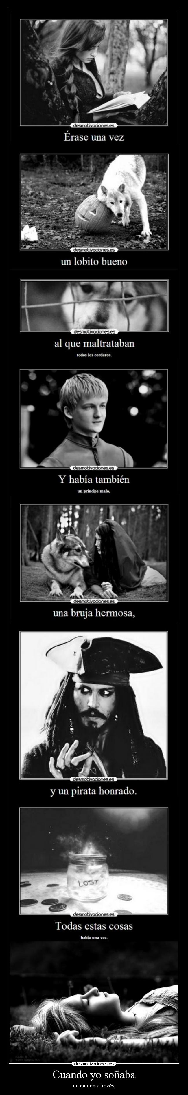 Cuando yo soñaba - un mundo al revés.