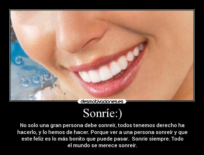 Sonríe:) - 