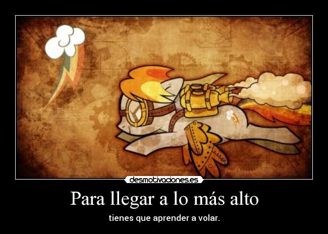 Para llegar a lo más alto -