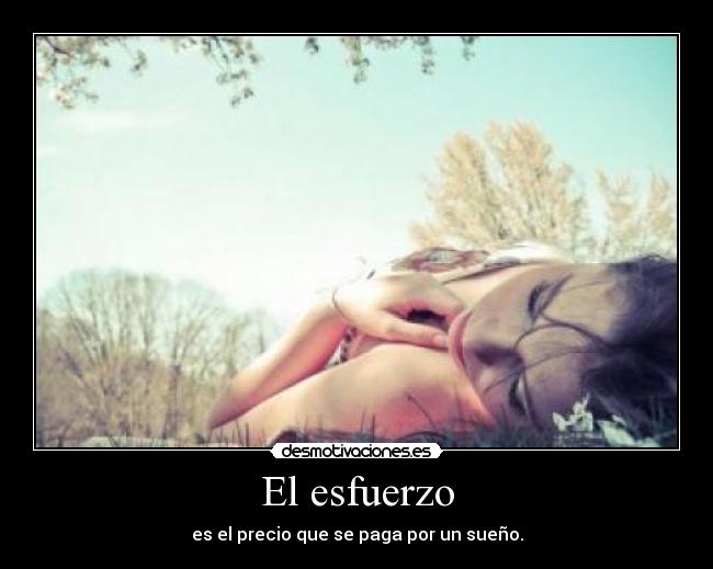 El esfuerzo -