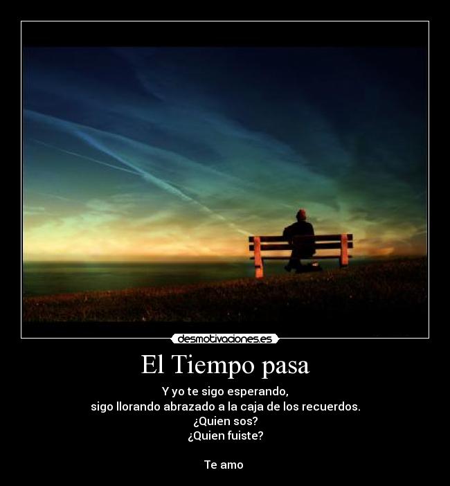 El Tiempo pasa -