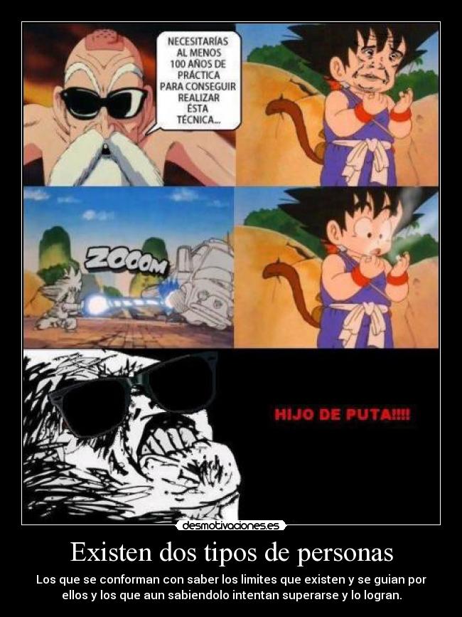 Existen dos tipos de personas -