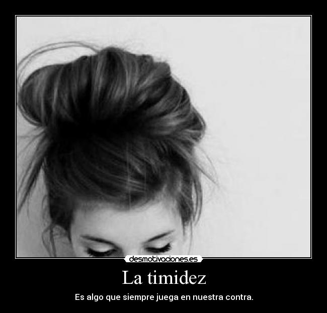 La timidez - 