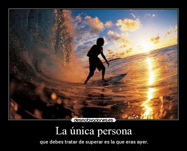 La única persona - 