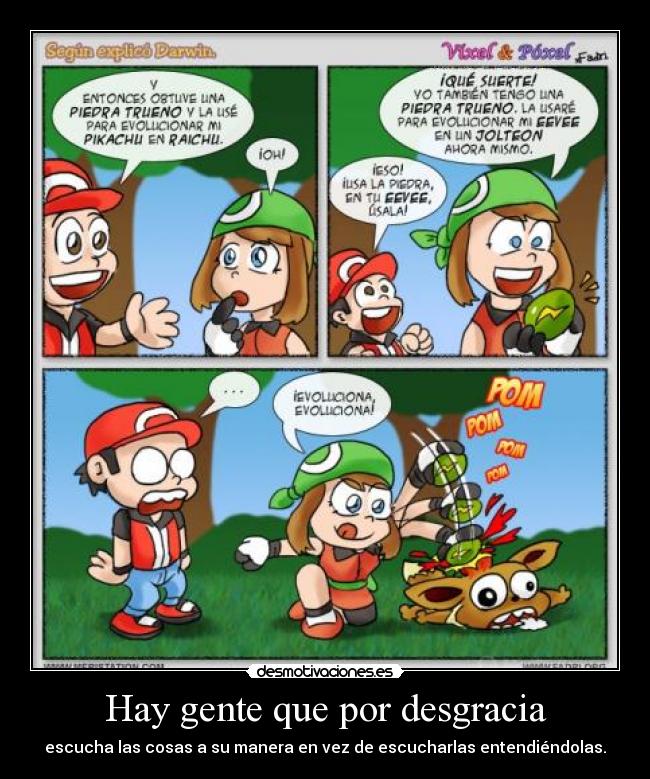 Hay gente que por desgracia - 