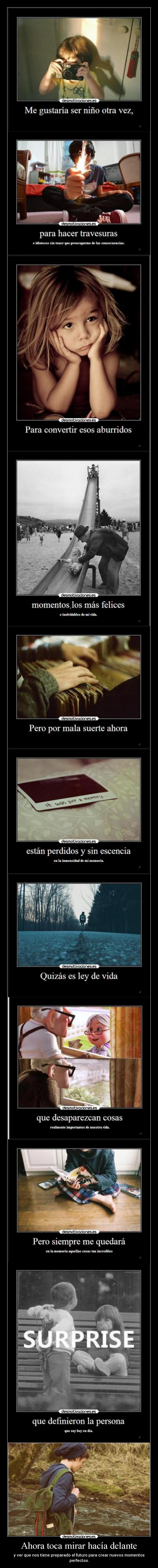 Ahora toca mirar hacía delante -