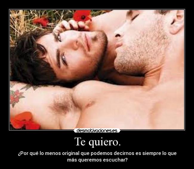 Te quiero. - 