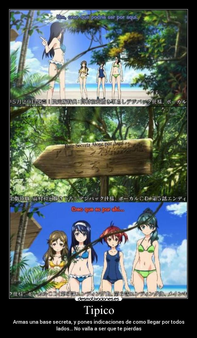carteles alone base anime manga otaku japon vividred operation desmotivaciones