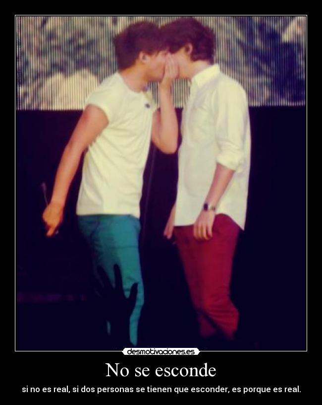 No se esconde -