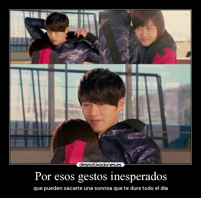 Por esos gestos inesperados - que pueden sacarte una sonrisa que te dure todo el día