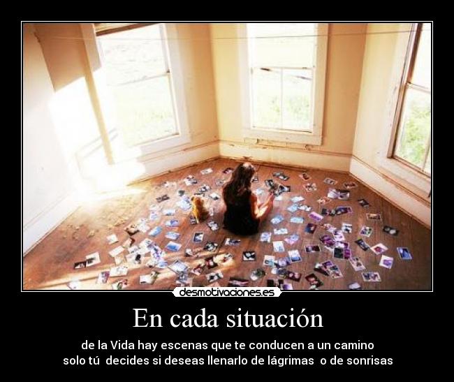 En cada situación -