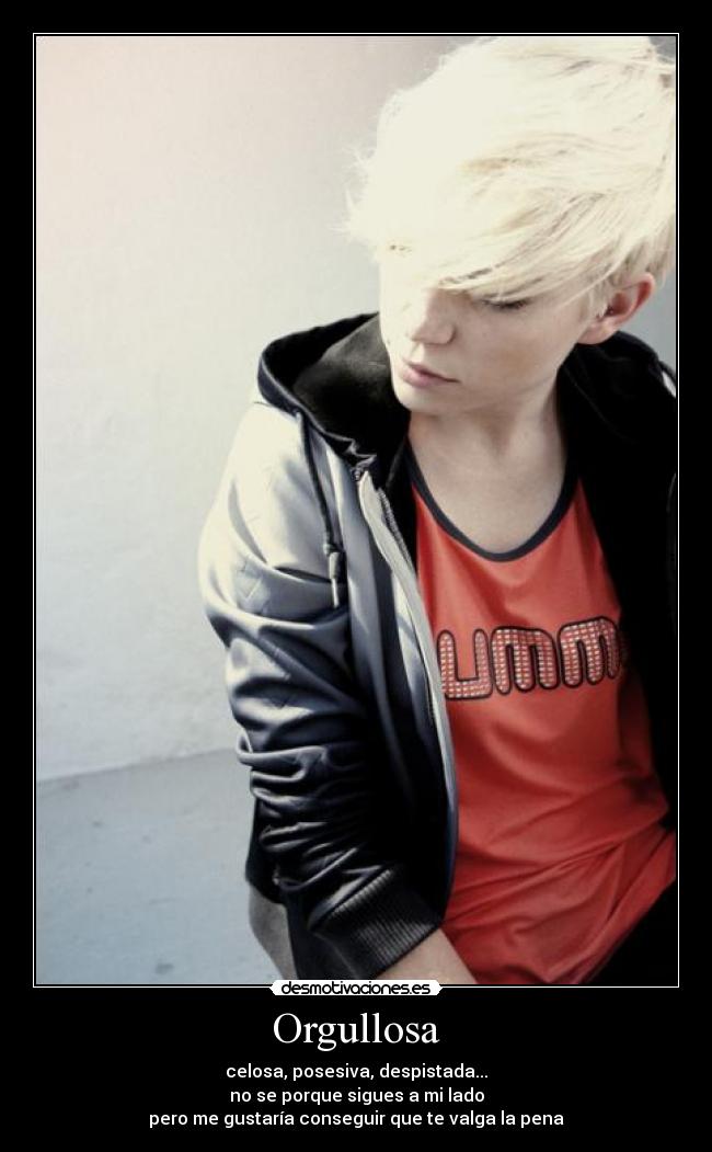 Orgullosa -