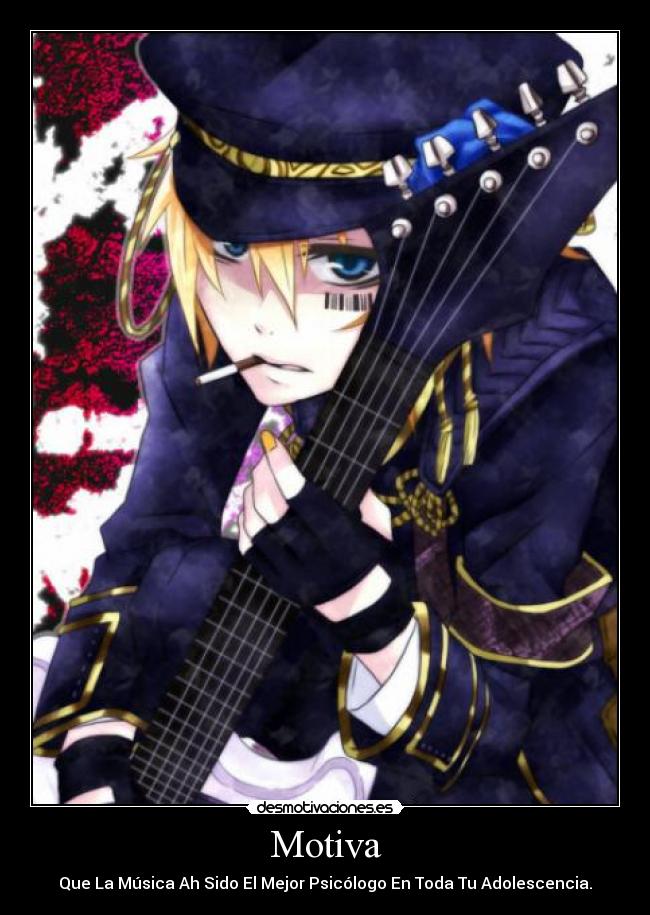 Motiva - Que La Música Ah Sido El Mejor Psicólogo En Toda Tu Adolescencia.