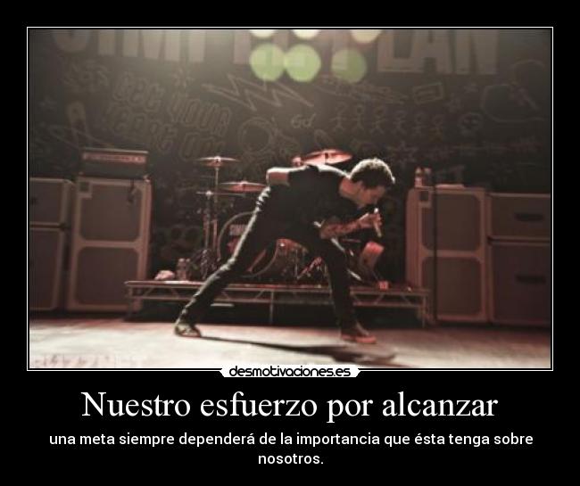 Nuestro esfuerzo por alcanzar - 