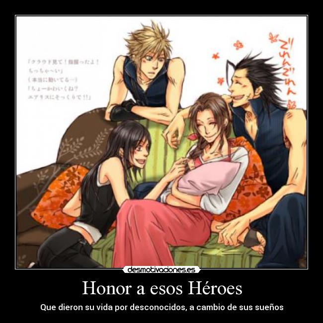 Honor a esos Héroes -