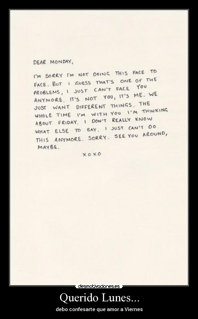 carteles lunes viernes1222222 desmotivaciones