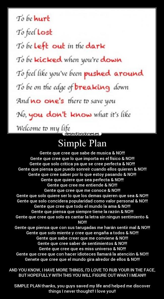 Simple Plan -