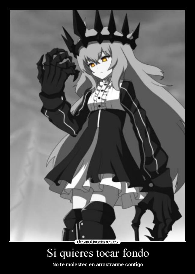 Si quieres tocar fondo - 