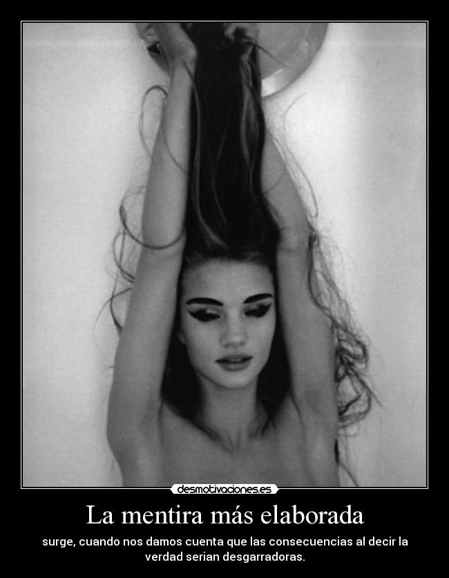 La mentira más elaborada -