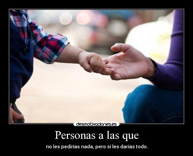 Personas a las que - 