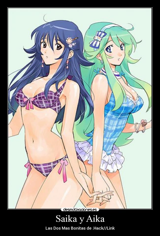 Saika y Aika - Las Dos Mas Bonitas de .Hack//Link