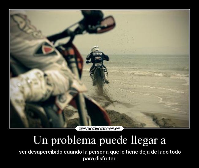 Un problema puede llegar a - 