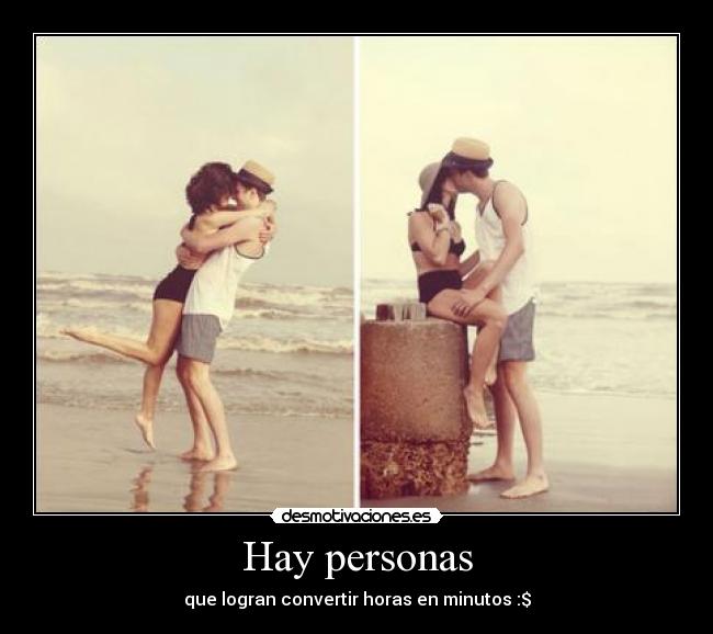 Hay personas -