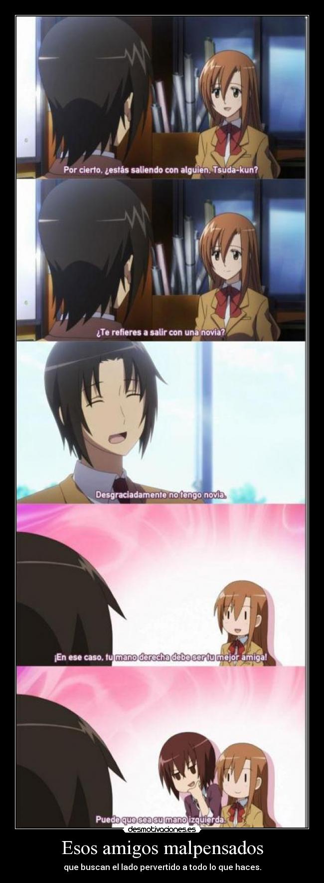carteles amigos harukaze anime gotian raptorhunters kirch theinmortals seitokai yakuindomo desmotivaciones