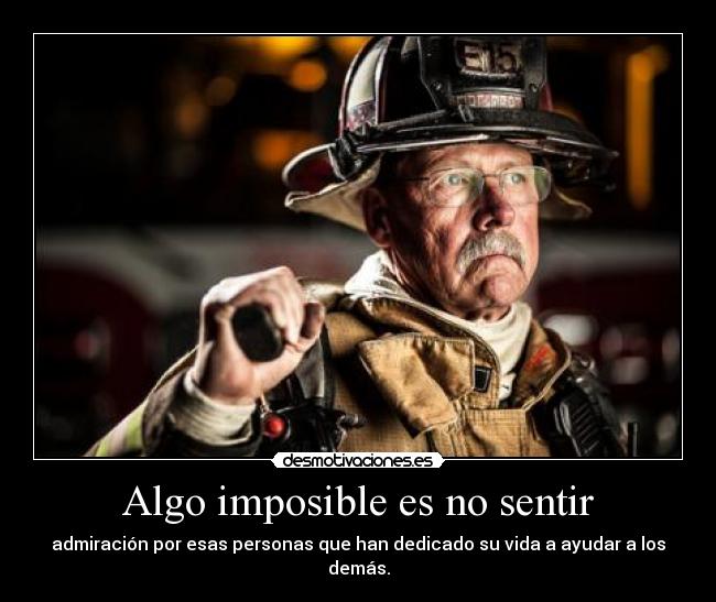 Algo imposible es no sentir - 