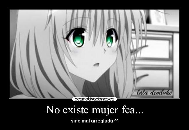 carteles mujer existe mujer fea desmotivaciones