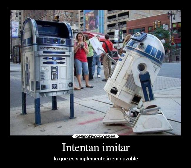 Intentan imitar -