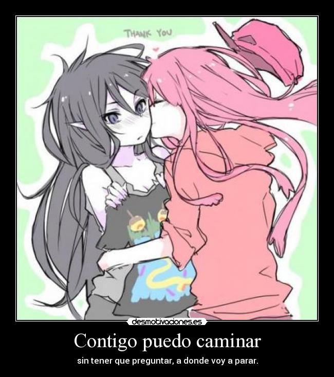 Contigo puedo caminar -