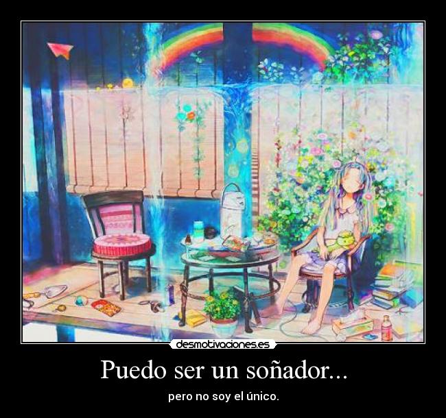 carteles anime sonador sonar vida desmotivaciones