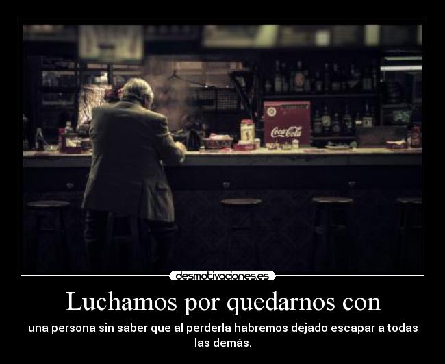 Luchamos por quedarnos con - 