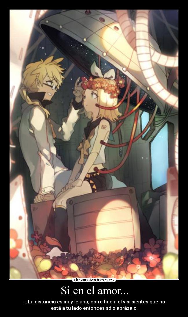 Si en el amor... -