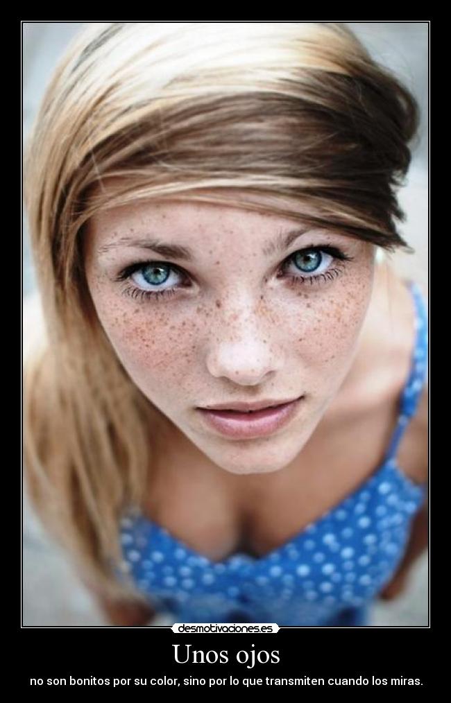 Unos ojos -