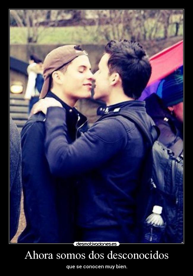 Ahora somos dos desconocidos -